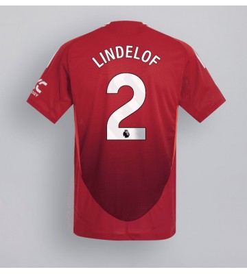 Manchester United Victor Lindelof #2 Replika Hjemmebanetrøje 2024-25 Kortærmet